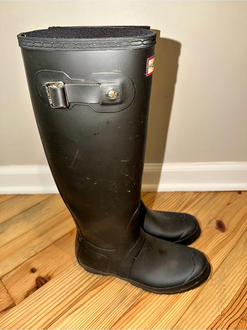 Hunter Women's Original Tall Rain Boots Black